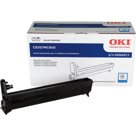 Oki Oki Cyan Image Drum For C830N, C860Dn, C830Dtn, Mc860 44064015